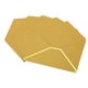 thumbnail image 1 of Uxcell B6 Luxury V Flap Sobres de invitación con borde dorado, paquete de 10 dorados, 1 of 5