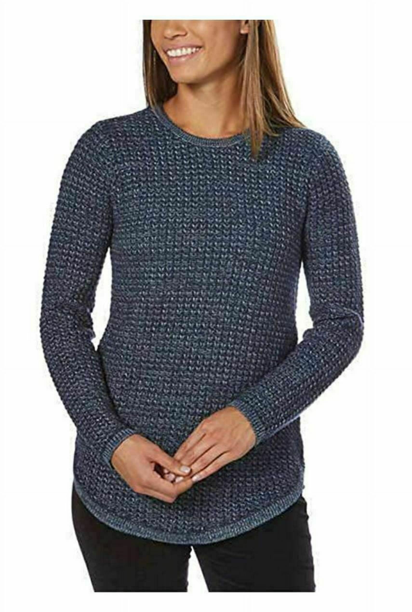 Jeanne Pierre Women's Fisherman Cable-Knit Sweater (Red Jeanne Pierre Women's Fisherman Cable-Knit Sweater (Red