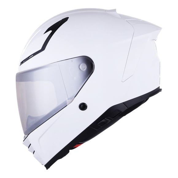 Casco Bkr Sparrow Blanco Mica Plateada Cerrado Svs blanco XL