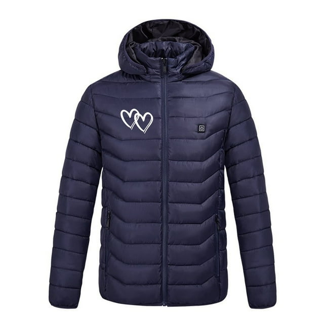 Heated Vest For Men Women 3 Heating 8 Heating Rechargeable Winter Thermal Jacket(Not Included Battery)