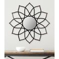 thumbnail image 2 of Safavieh  Flower Power Coffee Bronze 36-inch Decorative Mirror - 36" x 1" x 36", 2 of 4