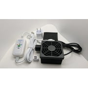 CPAP Hose Dryer with Filter Compatible with CPAP and BIPAP Hoses, USB Powered and Nearly Silent. (Include Both AC Adapter and Speed Control/Timer), Black