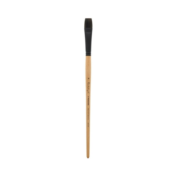 Princeton Brush Catalyst Polytip Long Handle Bristle Brush, Bright, 10