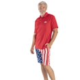 thumbnail image 3 of Men's American Flag Golf Shorts Patriotic Stars and Stripes 4th of July USA, 3 of 3