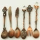 thumbnail image 2 of Cucharas Retro Billuyoard Vajilla Vintage ecológica tallada en bronce 11-12cm, 2 of 6