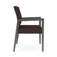 thumbnail image 2 of Pemberly Row Waiting Reception Wide Guest Chair Wood Frame in Brown, 2 of 5