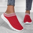 thumbnail image 2 of Rokment Athletic Walking Running Mules Backless Shoes for Women Lightweight Comfortable Orthopedic Memory Foam Clogs Handsfree Sandals Non Slip Nursing Work Half Slippers Sneakers A Size 6.5, 2 of 6