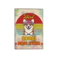 thumbnail image 2 of Best Corgi Mom Ever Happy Mother's Day Travel Passport Wallet Welsh Corgi Dog Lover Gifts Idea PU Leather Passport Holder Cover - 02002, 2 of 5