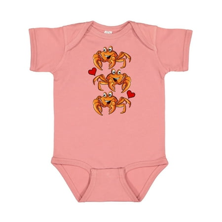 

Inktastic Crab Lover Cute Beach Gift Baby Boy or Baby Girl Bodysuit