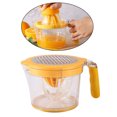 thumbnail image 3 of Mini Exprimidor en 1 Extractor Exprimidor Operación Amarillo Sunnimix exprimidor de frutas, 3 of 8