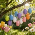thumbnail image 4 of Tuvgenk Easter Eggs Decor 2026 Collection 2.36x1.57 inch Plastic Reusable Decor for Indoor Outdoor Home Holiday Display Multicolor Plastic, 4 of 6
