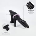 thumbnail image 4 of 1 set Resin Jewelry Bracelet Display Stands Hand & Column Black 27x9x14cm, 4 of 6