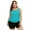 Bleu Clair, variante sur Maillot de Bain Deux Pièces pour Femme Grande Taille
