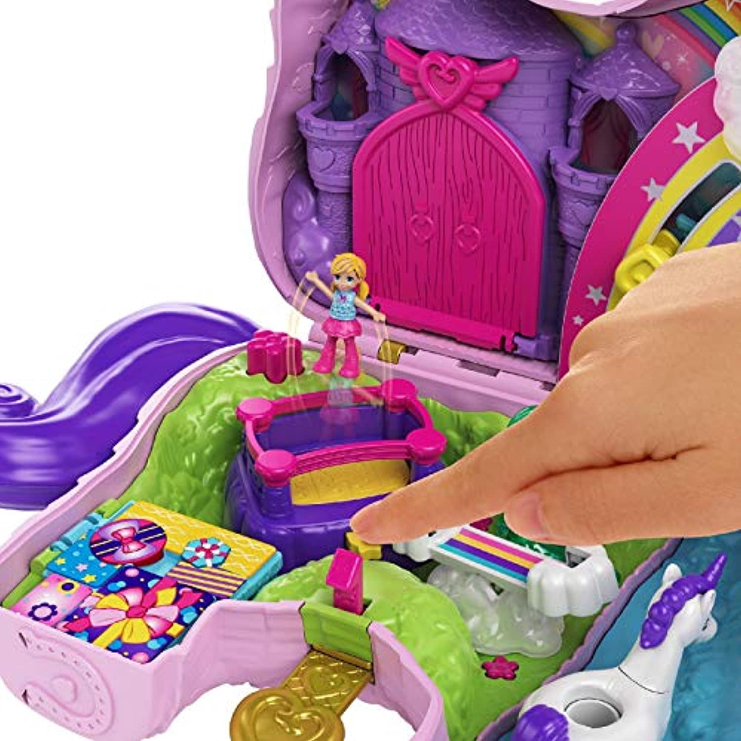 Polly Pocket Unicorn Party Playset 
