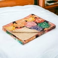 thumbnail image 2 of 50" x 70" Multi colored Eclectic Bohemian Traditional  Throw Blankets, 2 of 5