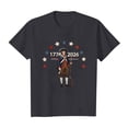 thumbnail image 7 of Letdown 250 Years Usa Shirt 2026 for Kids Fourth Of July Crewneck Short Sleeve Tshirts 250th Anniversary Usa Toddler Shirts 1776-2026 Basic Tee Summer Tops Birthday Gifts Kids Clothing Age 1-13Y, 7 of 7