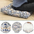 thumbnail image 4 of Boho Square Floor Pillow for Adults 22in, Dutch Velvet Meditation Cushion for Sitting, 4 of 7