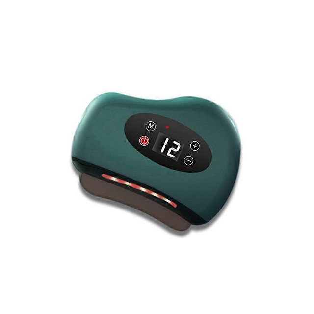 Smart Electric Gua Sha Massager Hot Compress Eye Massager Stone Heating Vibration Scraping Neck Face Skin Lifting Wrinkles Removal