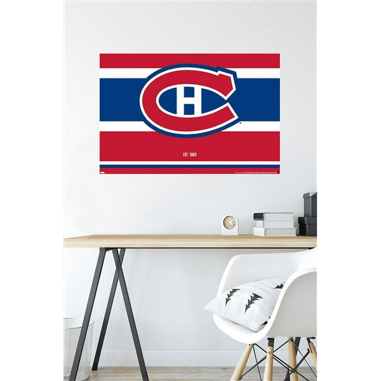 NHL Montreal Canadiens - Logo 21 Wall Poster, 22.375 x 34 