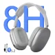 thumbnail image 2 of Auriculares gamer inalámbricos PILITADEPILITAD P9 Max P9 plateado, 2 of 8