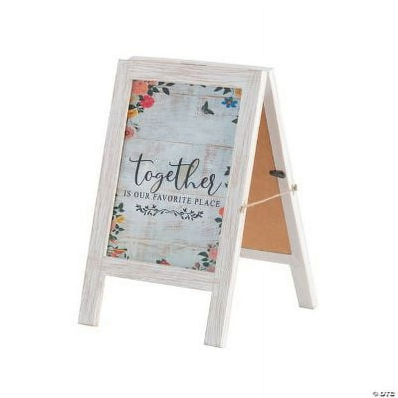 Together is Our Favorite Place Easel Tabletop Sign, Party & Gift, Home Decor, 1 Piece