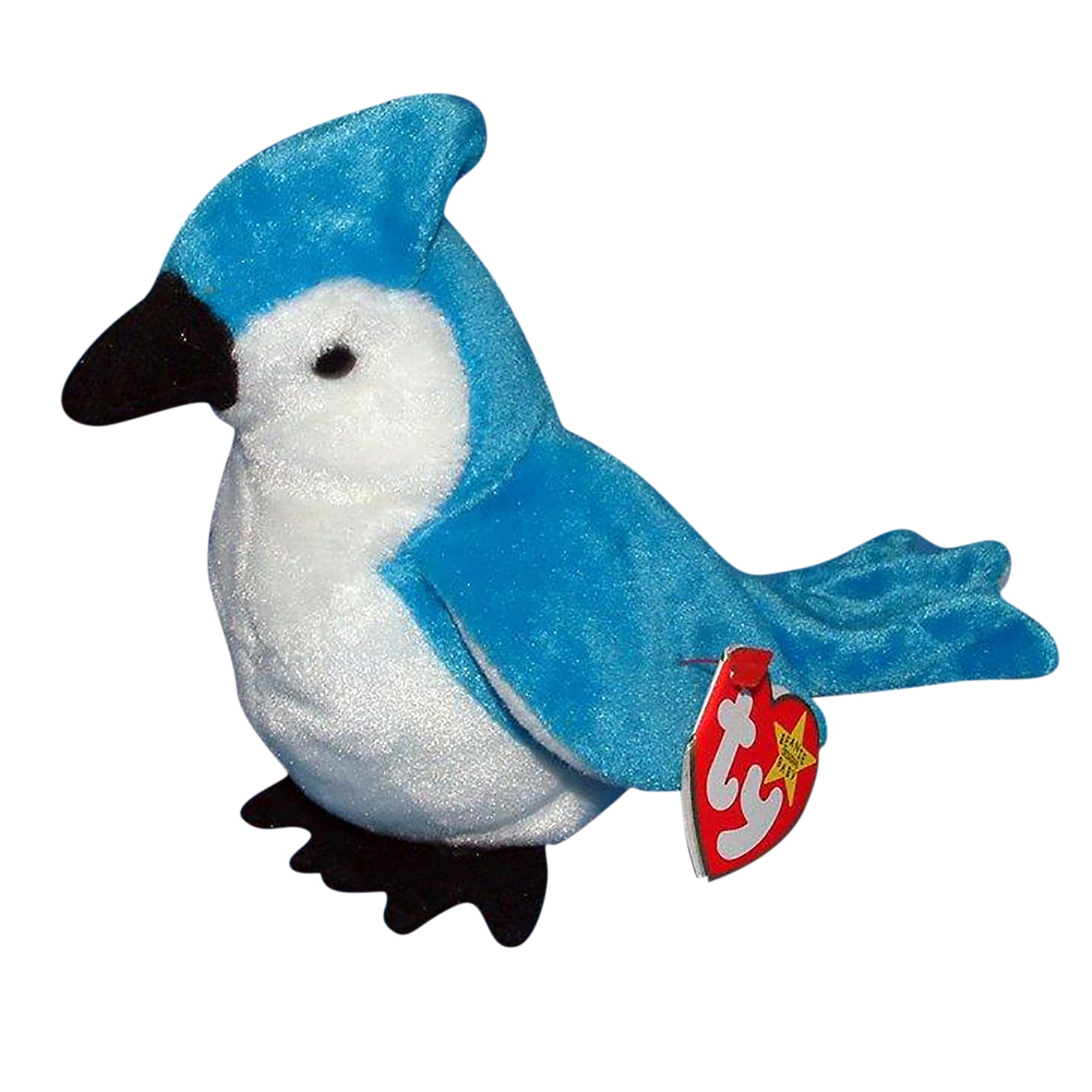 Ty Beanie Baby: Rocket the Blue Jay | Stuffed Animal | MWMT - Walmart.com