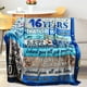 thumbnail image 3 of LHSHID Sweet 16 Gifts for Girls 16th Birthday Gifts for Girls BoysBest Gifts for 16 Year Old Girl for Daughter Son Sister 16th Birthday Party Ideas Decorations Blanket 30"x40", 3 of 7