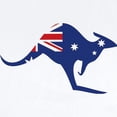 thumbnail image 2 of CafePress - Australian Flag Kangaroo Infant Bodysuit - Baby Light Bodysuit, Size Newborn - 24 Months, 2 of 4