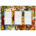 thumbnail image 1 of Metal Light Switch Plate Cover Cafe Brunch Drinks COF017, 1 of 13