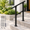 Black-2 Step-Straight, variant on 2ft W X 36in H Stair Deck Railing Kit Textured Black Aama2604 Powder Coat Ibc Certified Guard Rail For Porch Balcony Patio Outdoo