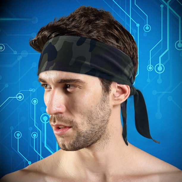 Muñequera Ciclismo Yoga Correr Diadema Absorbente Deporte Yoga Diadema Suave para Hombres Mujeres