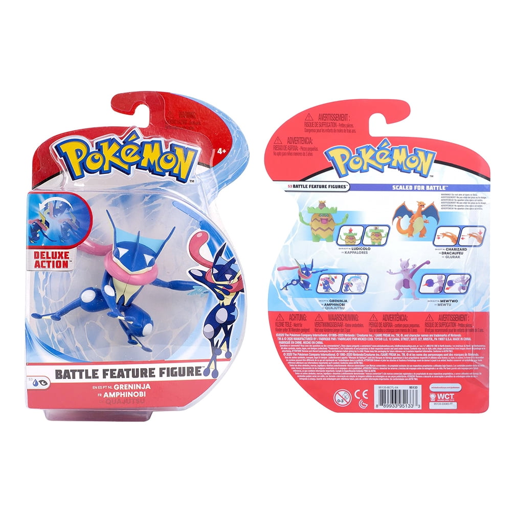 Greninja Figure Toy Desktop Cute For Children Pocket Monster Cartoon Character Walmart Com