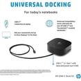 thumbnail image 3 of Restored HP USB-C Dock G5 Dock 2.0 Up to 100W via USB-C for HP laptops, MacBook computers Docking Station (Refurbished), 3 of 6