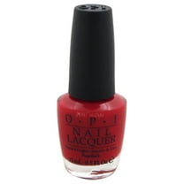OPI Nail Lacquer - # NL N25 Big Apple Red , 0.5 oz Nail Polish