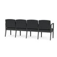 thumbnail image 3 of Amherst Steel Reception 4 Seat Tandem Seating / Charcoal Steel / Dark Gray, 3 of 3