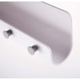 thumbnail image 2 of Minimalistic Key Board, Non-marking Self-adhesive Key Bar Key Board With Four Key Hooks Used For Key Storage White, 2 of 4