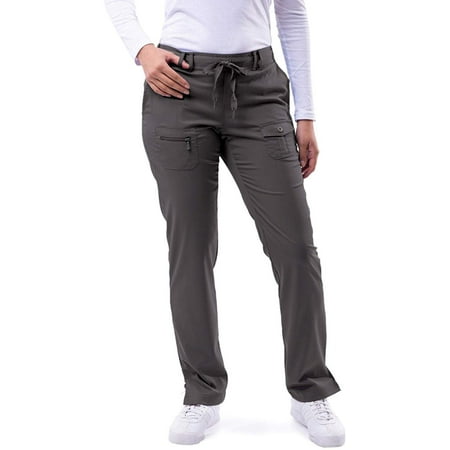 

Adar Pro Scrubs For Women - Skinny Leg Yoga Scrub Pants