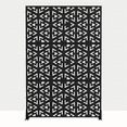 thumbnail image 2 of MAYEERTY 72"x47"x16" Outdoor Privacy Screen with Stand Metal Balcony Decorative Screen,Black, 2 of 10