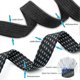 thumbnail image 2 of Set Of 6 Elastic Bungee Cords With Hooks, 4 Extra Long Elastic Straps Of 2 M And 2 Blue Elastic Cords Of 1 M, 200 X 3 Cm, 100 X 3 Cm, 2 of 4