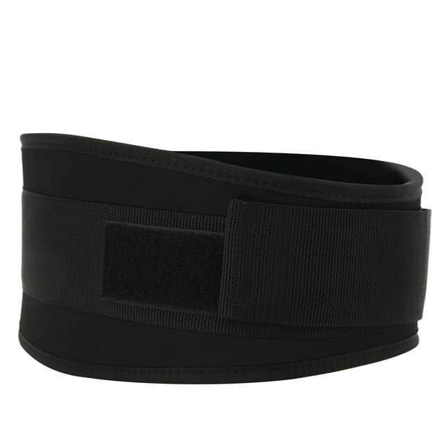 Cinturón de soporte lumbar ajustable, cómodo y transpirable, para deportes, color negro, talla S