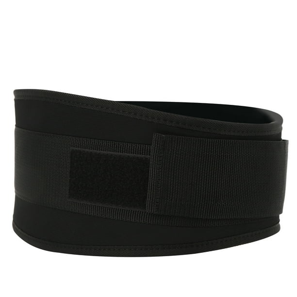 Cinturón de soporte lumbar Protección de cintura ajustable Cómodo soporte de compresión de cintura transpirable para deportes Negro M YUNYI BRAND Deportes