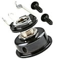 thumbnail image 4 of unbranded  Guitar Jack Socket Key Chain Rings Electric Instruments Acoustic Black, 4 of 8