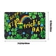 thumbnail image 3 of Uuiauoio Quick Dry Bath Mat for Bathroom,Super Absorbent Happy St. Patrick's Day Bath Rug Non-Slip Rubber Backing,Machine Washable Bathroom Floor Mat for Shower, Tub, Sink Area Green Clover 16x24, 3 of 6