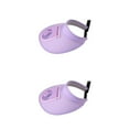 thumbnail image 1 of Baohd Outdoor Cooling Fan Hat Breathable Baseball Cap for Sun Protection Outdoor Camping Purple Style B 2Set, 1 of 6