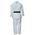 thumbnail image 4 of Brazilian Jiu Jitsu Gi Ray Series for Adult Men by Fadi Sports - White Color A0, 4 of 8