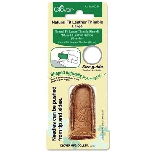 Collins Leather Thimble for Quilters 