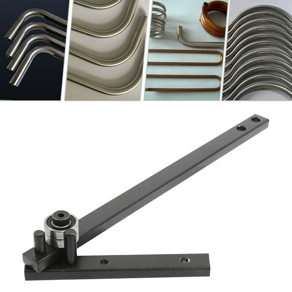 Hand Bender 2-10mm Manual Bending Bender Mini Flat Bar Rod Bender 180° 45# Steel