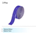 thumbnail image 3 of Unique Bargains 3Roll 1 Yard 8mm Self Adhesive Crystal Rhinestone Ribbon for Crafts Project, Dark Blue, 3 of 5