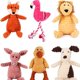 thumbnail image 2 of Juguetes de pana para perros pequeños y grandes, forma de Animal, peluche para mascotas, cachorro, masticable chirriante juguete, resistente a las mordeduras, accesorios para mascotas, suministros, 2 of 4
