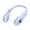 Purple, variant on Luzkey Neck Fan Personal Neck Cooling Fan,LED Display,Low Noise Compact 3 Speed Handsfree for Sports Work Home Outdoor Indoor Travel Purple